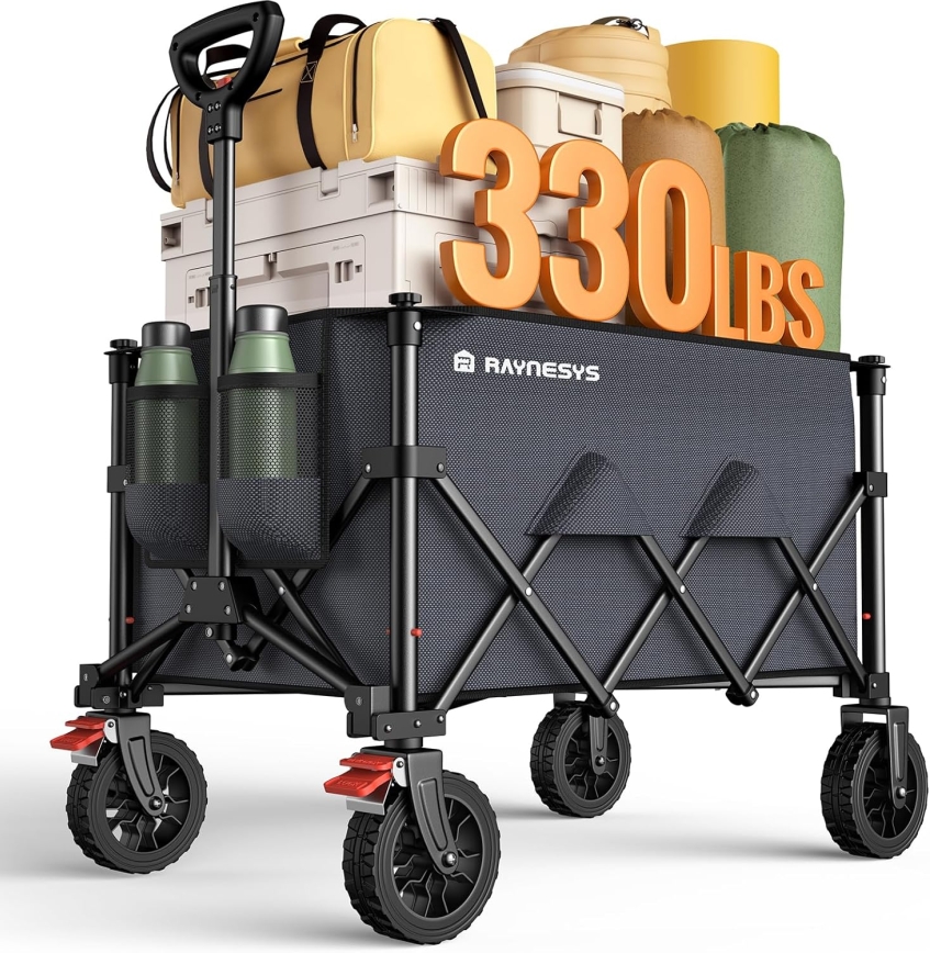 Raynesys Heavy Duty Collapsible Utility Wagon