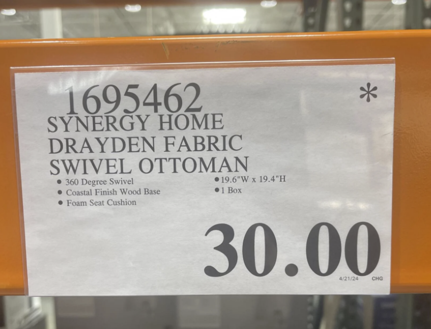 Costco Price tag 00