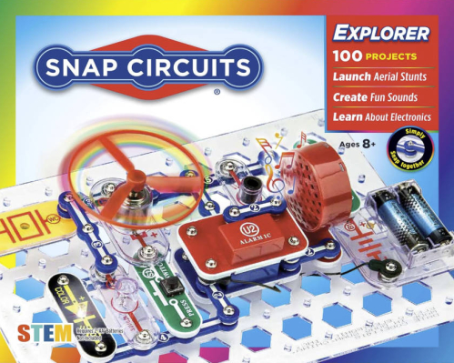 Snap Circuits Jr, TEM Educational Toy for Kids 8 +