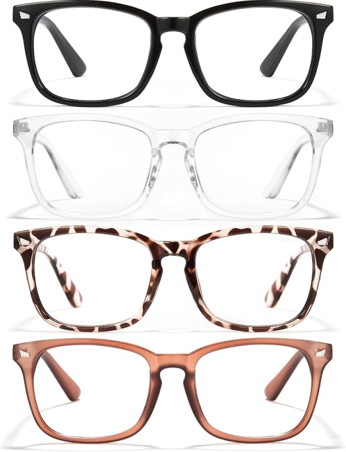 Cyxus Blue Light Glasses for Men Women Reduce Eye Strain UV Blocking for Computer Screen 8082