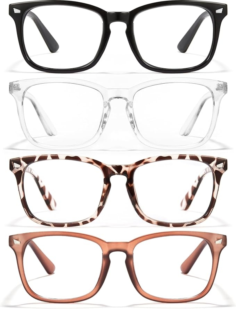 Cyxus Blue Light Glasses for Men Women Reduce Eye Strain UV Blocking for Computer Screen 8082