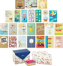 Hallmark All Occasion Greeting Cards with Card Organizer