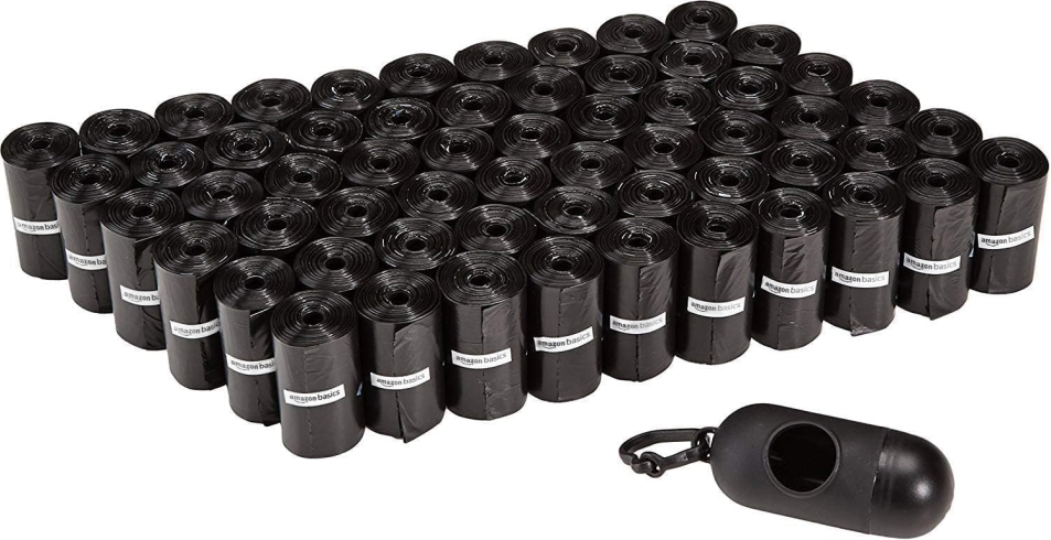 Amazon Basics Dog Poop Bags with Dispenser