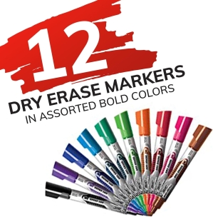 Intensity Advanced Colorful Dry Erase Markers