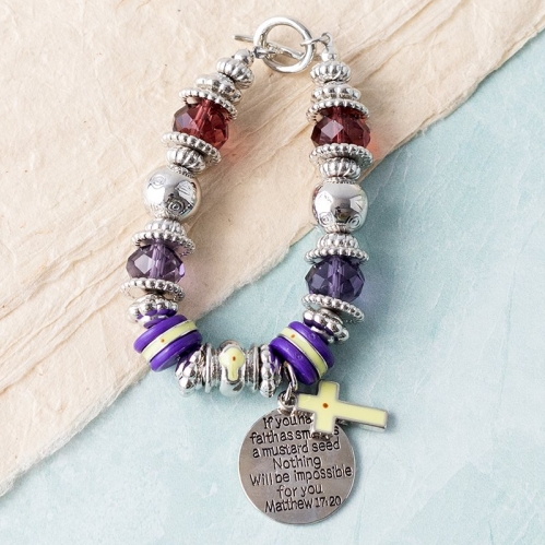 Faith Like a Mustard Seed, Matthew 17:20 Bracelet