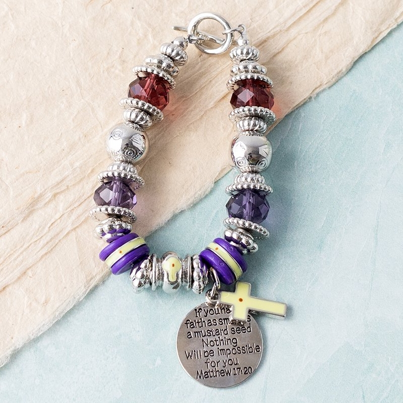 Faith Like a Mustard Seed, Matthew 17:20 Bracelet