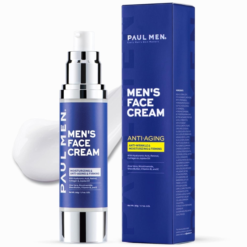 Men's Anti-Aging Face Moisturizer Cream