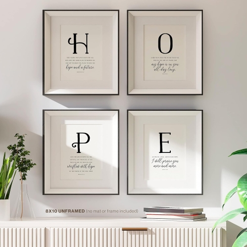Scriptionery HOPE Christian Wall Art