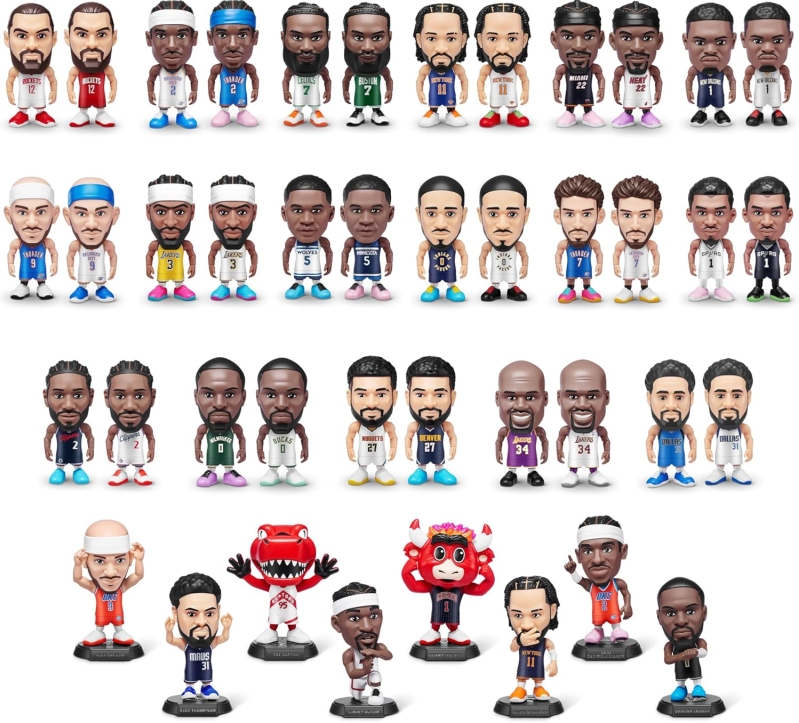 5 Surprise NBA Ballers Series 2 by ZURU, Licensed NBA Collectible