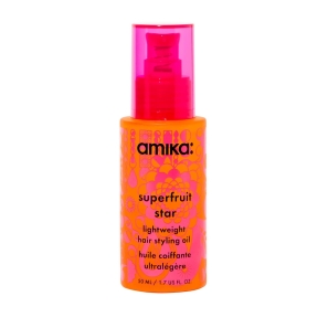 amika superfruit star lightweight hair styling oil