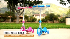 Razor Jr. Lil’ Kick 3-Wheel Kick Scooter - For Ages 3+, Max 44 lb