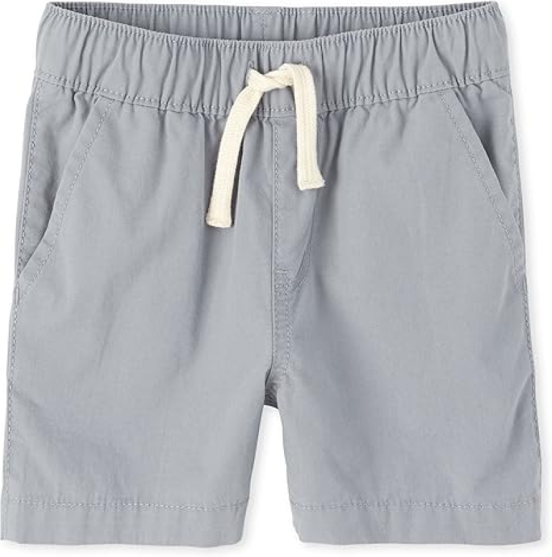 The Children's Place Boys & Toddler Essential Jogger Shorts - Cotton, Pull-On, Pockets