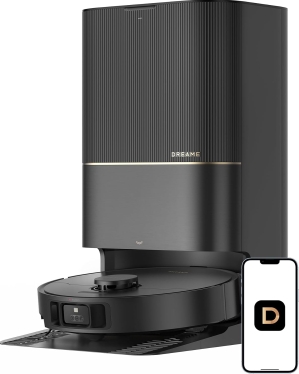 DREAME X40 Ultra Robot Vacuum with Extendable Side Brush & Removable Mop