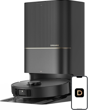 DREAME X40 Ultra Robot Vacuum with Extendable Side Brush & Removable Mop