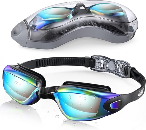 Aegend Anti-Fog Swimming Goggles