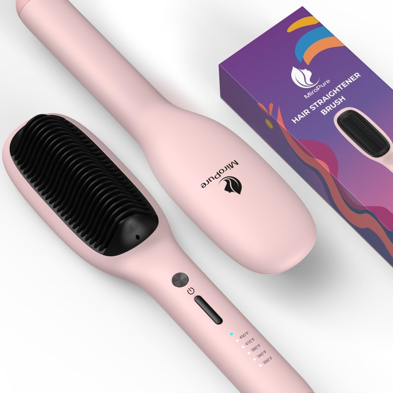 MiroPure Hair Straightener Brush