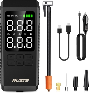 Portable Cordless Tire Inflator & Air Compressor