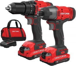CRAFTSMAN V20 Cordless Drill and Impact Driver Combo Kit