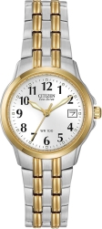 Citizen Women's Eco-Drive Classic Two-Tone Watch (EW1544-53A)