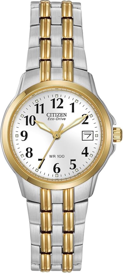 Citizen Women's Eco-Drive Classic Two-Tone Watch (EW1544-53A)