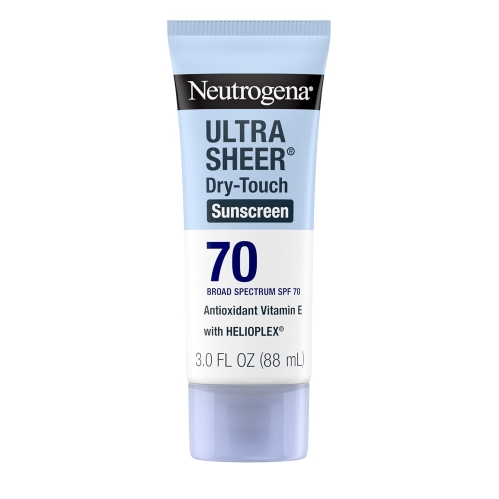 Neutrogena Ultra Sheer Dry-Touch Sunscreen Lotion, SPF 70