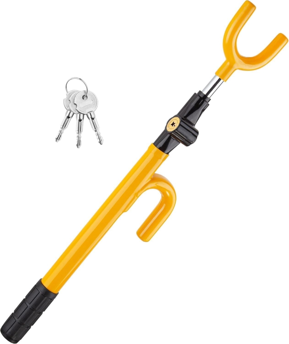 CARTMAN Steering Wheel Lock: A Simple and Strong Car Theft Deterrent