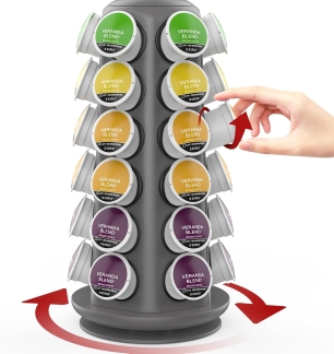 CSH K-Cup Carousel Review: A Silent, Stylish Coffee Pod Organizer