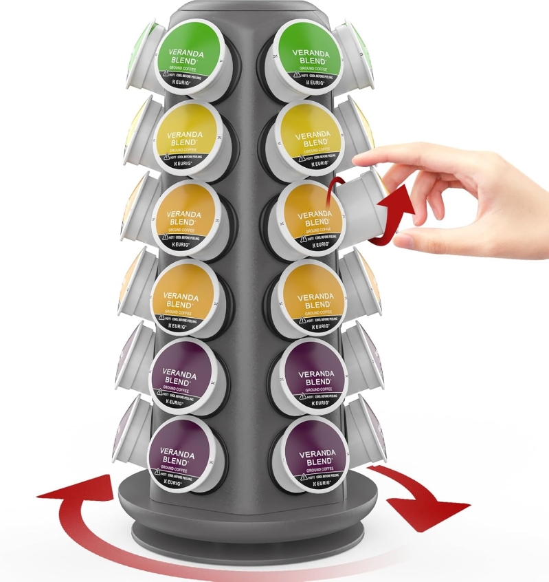 CSH K-Cup Carousel Review: A Silent, Stylish Coffee Pod Organizer