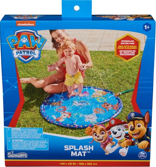 SwimWays PAW Patrol Kids' Splash Mat & Sprinkler