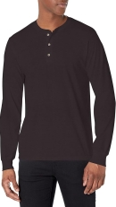 Hanes Originals Men's Tri-Blend Long Sleeve Henley