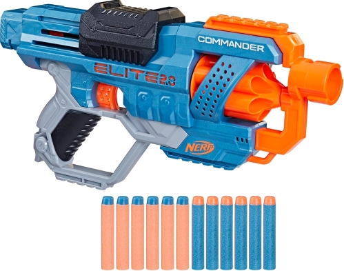 NERF Elite 2.0 Commander RD-6 Dart Blaster