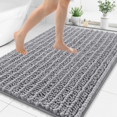 Smiry Chenille Bathroom Rug (48x32 Inch)