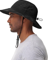 UPF 50+ Convertible Boonie Sun Hat for Men & Women