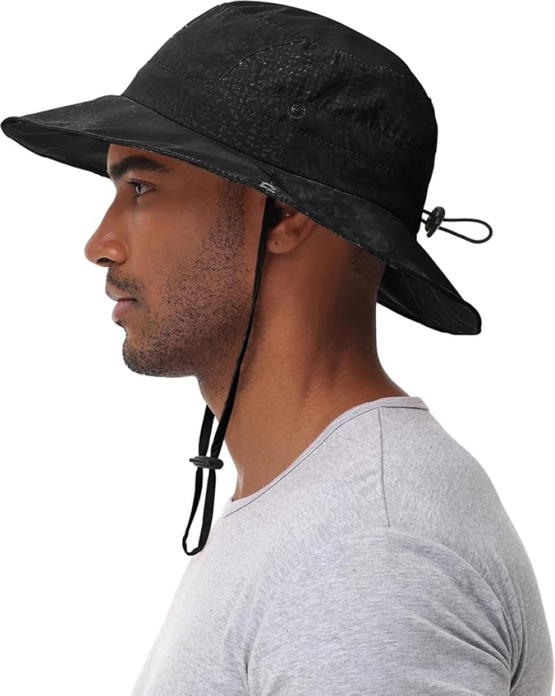 UPF 50+ Convertible Boonie Sun Hat for Men & Women