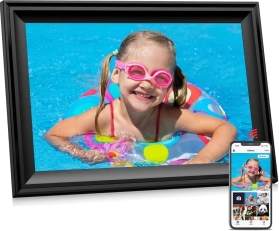 10.1-Inch WiFi Digital Picture Frame with Touch Screen