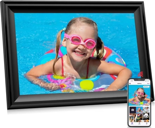 10.1-Inch WiFi Digital Picture Frame with Touch Screen