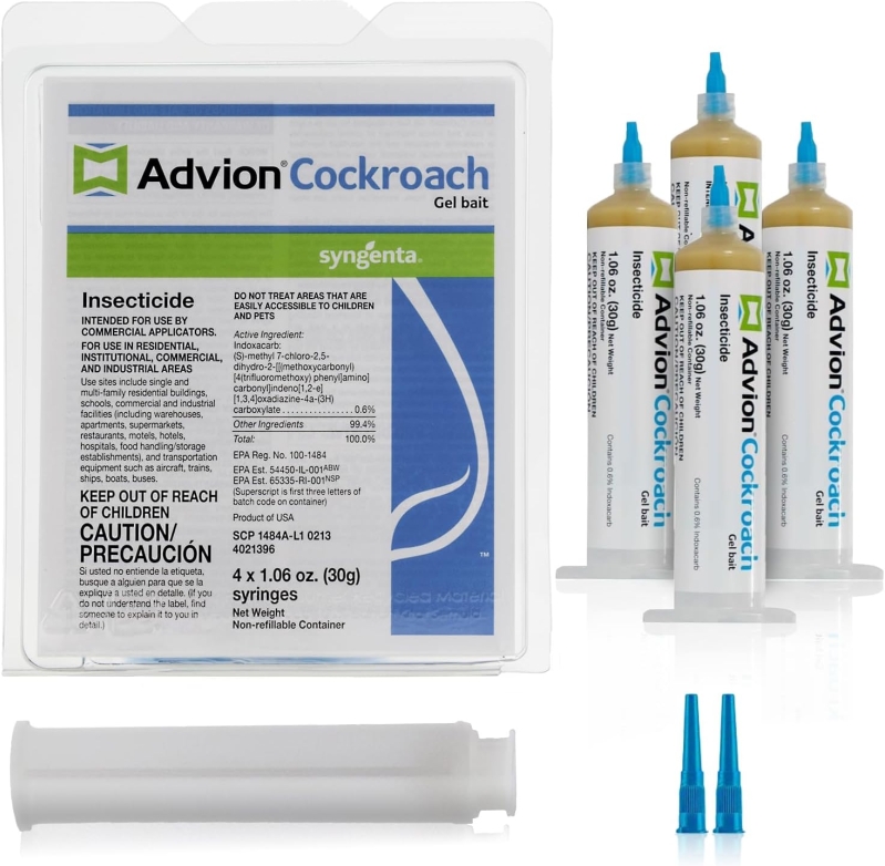 Advion Cockroach Gel Bait (4-Tube Pack)