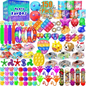 150-Piece Bulk Fidget Toys & Party Favor Assortment