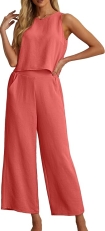 IWOLLENCE 2 Piece Set: The Effortless Jumpsuit You Need This Summer