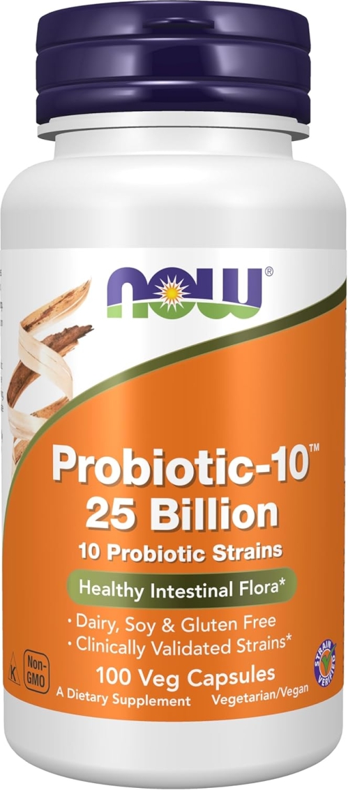 NOW Probiotic-10: A Powerful Blend for a Healthy Microbiome