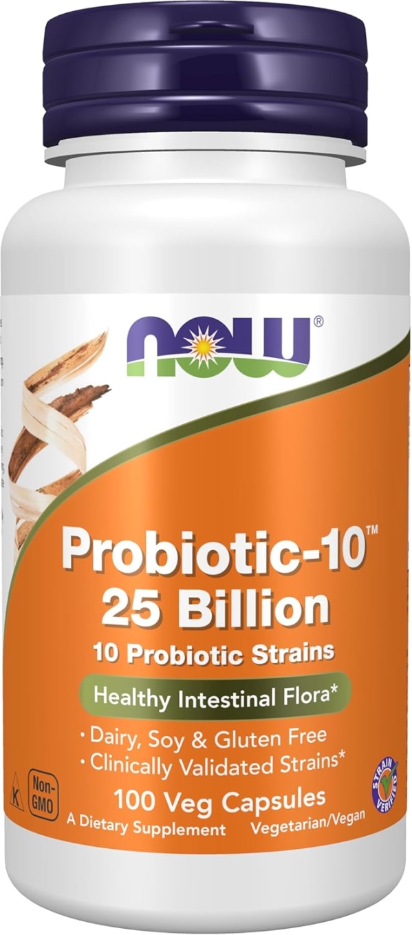 NOW Probiotic-10: A Powerful Blend for a Healthy Microbiome