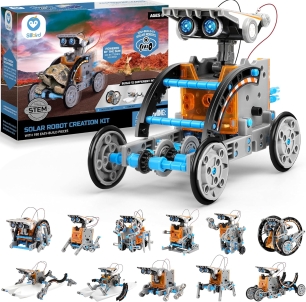 The 12-in-1 Solar Robot Kit: Where Fun Meets the Future