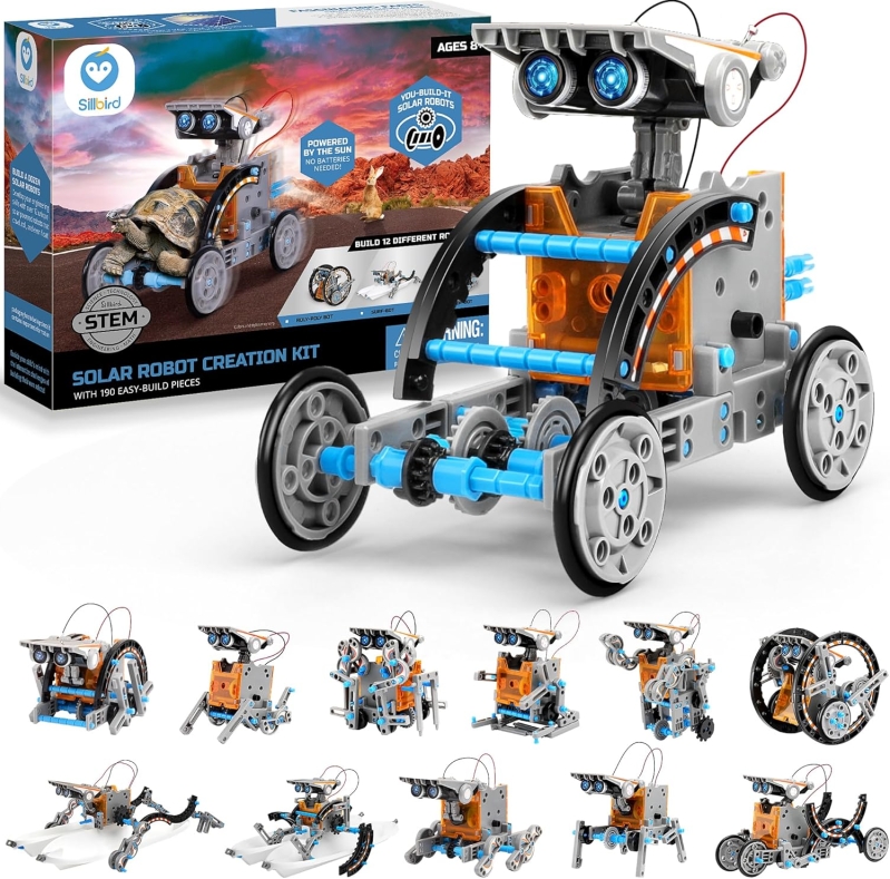 The 12-in-1 Solar Robot Kit: Where Fun Meets the Future