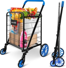 SereneLife Folding Shopping Cart Review (2025)