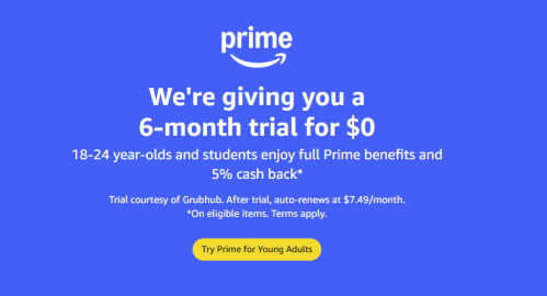 Amazon Prime Student: Get Your Free 6-Month Trial for Fall 2025