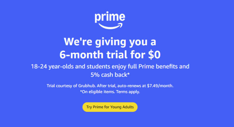 Amazon Prime Student: Get Your Free 6-Month Trial for Fall 2025