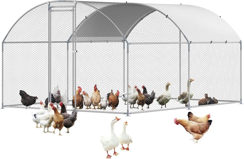 VEVOR Walk-in Chicken Run Review: Secure Outdoor Space for Your Flock