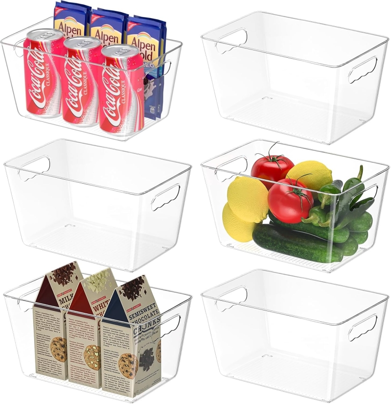 Transform Your Pantry & Fridge with These Stackable Organizers