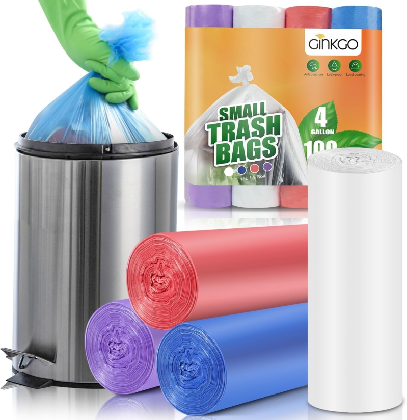 The Perfect Fit for Your Small Cans: Reliable 4 Gallon Trash Bags