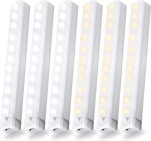 Instantly Brighten Any Dark Space: The Ultimate 6-Pack of Motion Sensor Lights